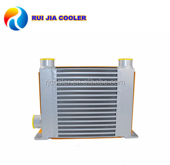 Oil Press Coolers Hydraulic Air Cooled Heat Exchanger With Fan