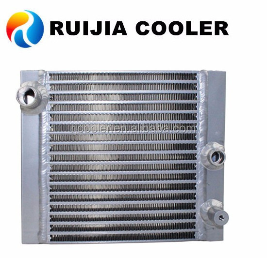 Italian Emmegi plate fin heat exchanger Funke air oil cooler