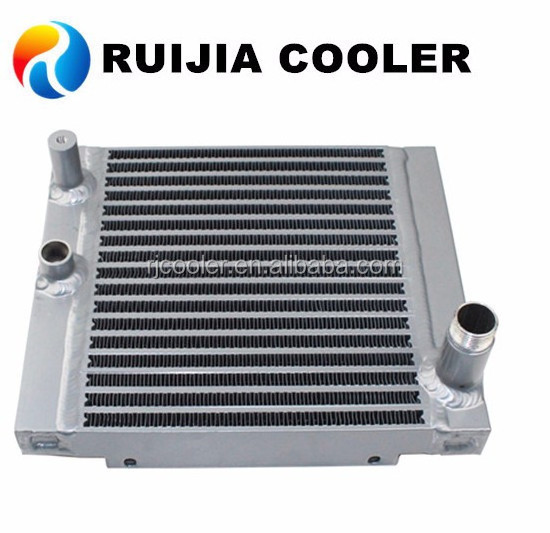 Italian Emmegi plate fin heat exchanger Funke air oil cooler