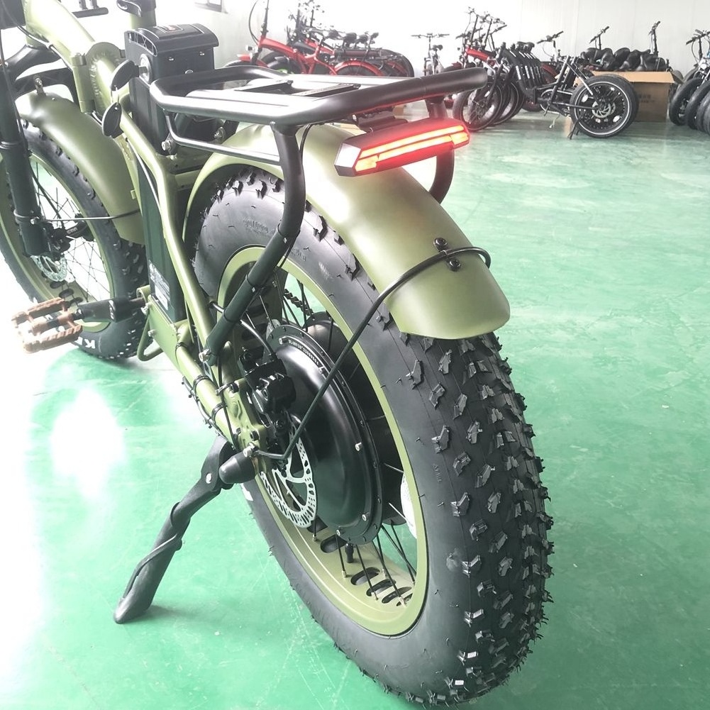 Hot selling 750w 1000w motor ebike fat tire mountain bike fatbike electric bicycle bike