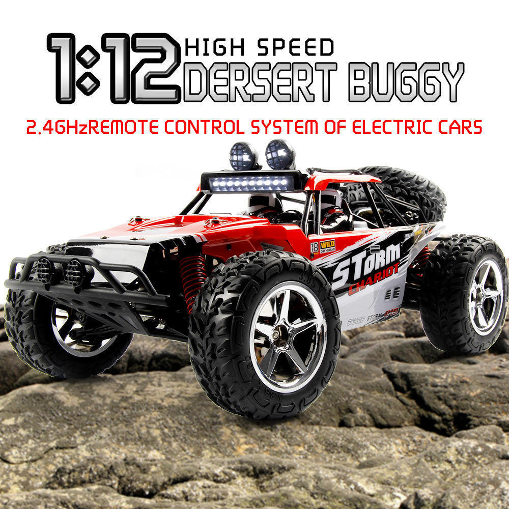 1:12 30KM/H RC High Speed Car Toys Hydraulic Independent Suspension Off-Road Drift Remote Control Toys Truck For Adults