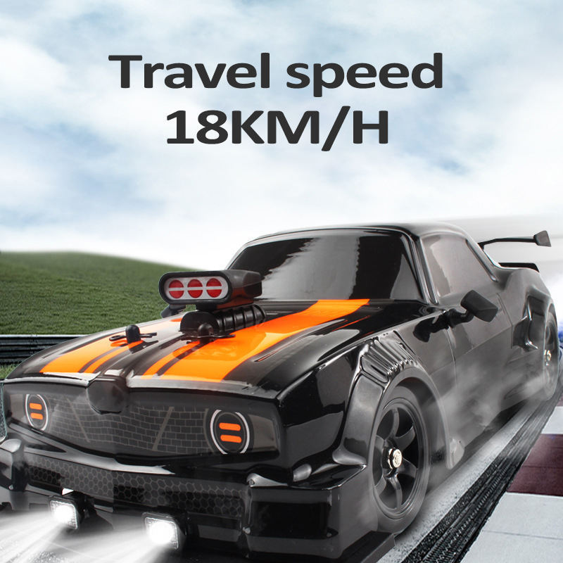 Multi-Style 1/16 2.4G RC Drift Car Toy 4WD Drifting Remote Control Racing Car With Spray Kids Radio Control Toy