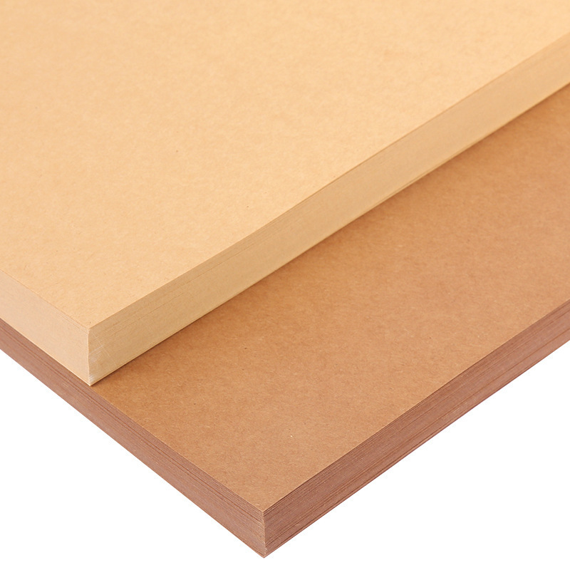 Custom 250gsm 300 Gsm Brown Kraft Board Office Printing Paper Arts Crafts Kraft Paper For Packaging