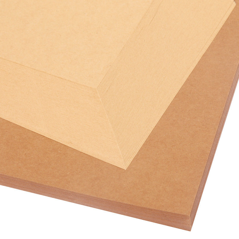 Custom 250gsm 300 Gsm Brown Kraft Board Office Printing Paper Arts Crafts Kraft Paper For Packaging