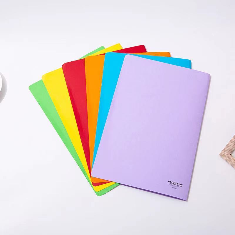 High Quality Eco-Friendly Customize Logo Colorful Double Business Card Holder A4 Letter Paper File Folder For School Office