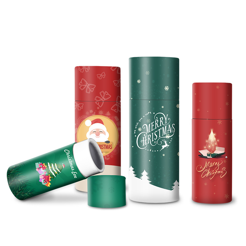 Free sample 10g15g 30g 50g 100g Paper Tube Packaging Recycled Cosmetic Cardboard Tube Container Food Grade Packaging