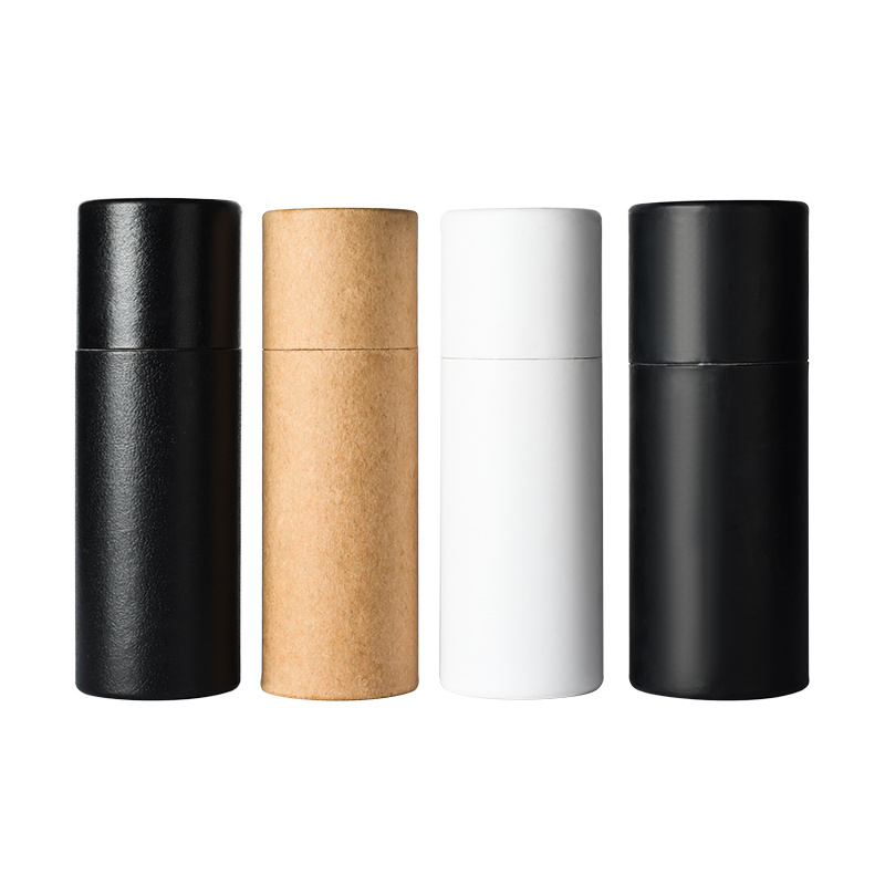 Free sample 10g15g 30g 50g 100g Paper Tube Packaging Recycled Cosmetic Cardboard Tube Container Food Grade Packaging