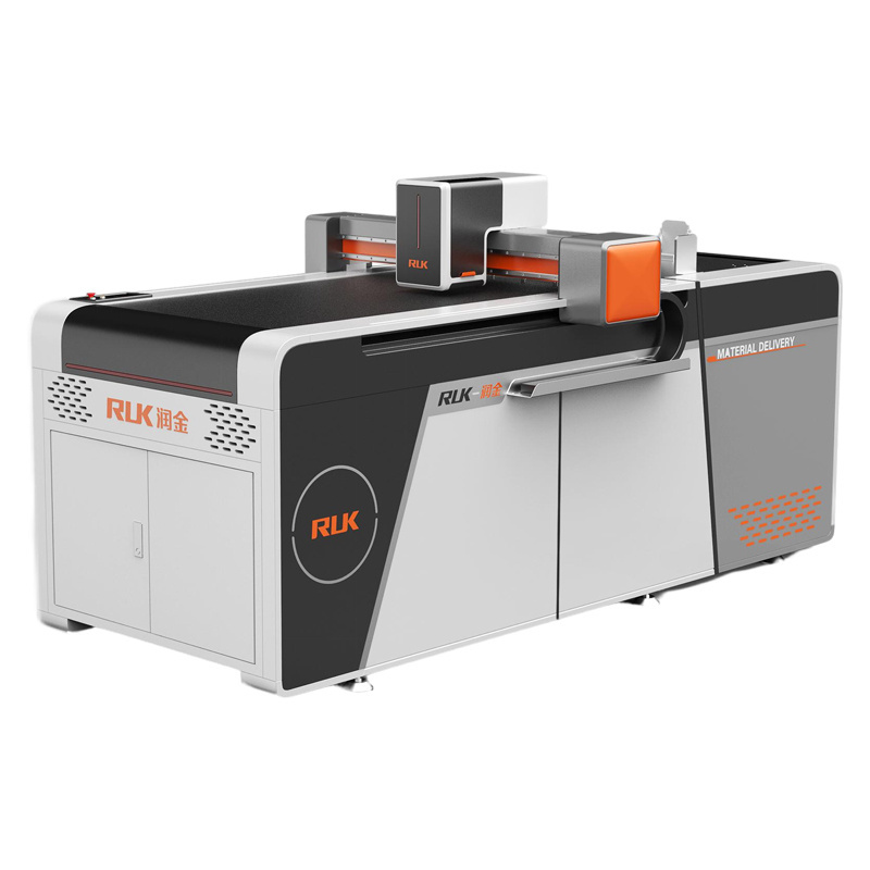 RUK MKC digital die cutter carton box flatbed cutter cutting machine cardboard cutting machine