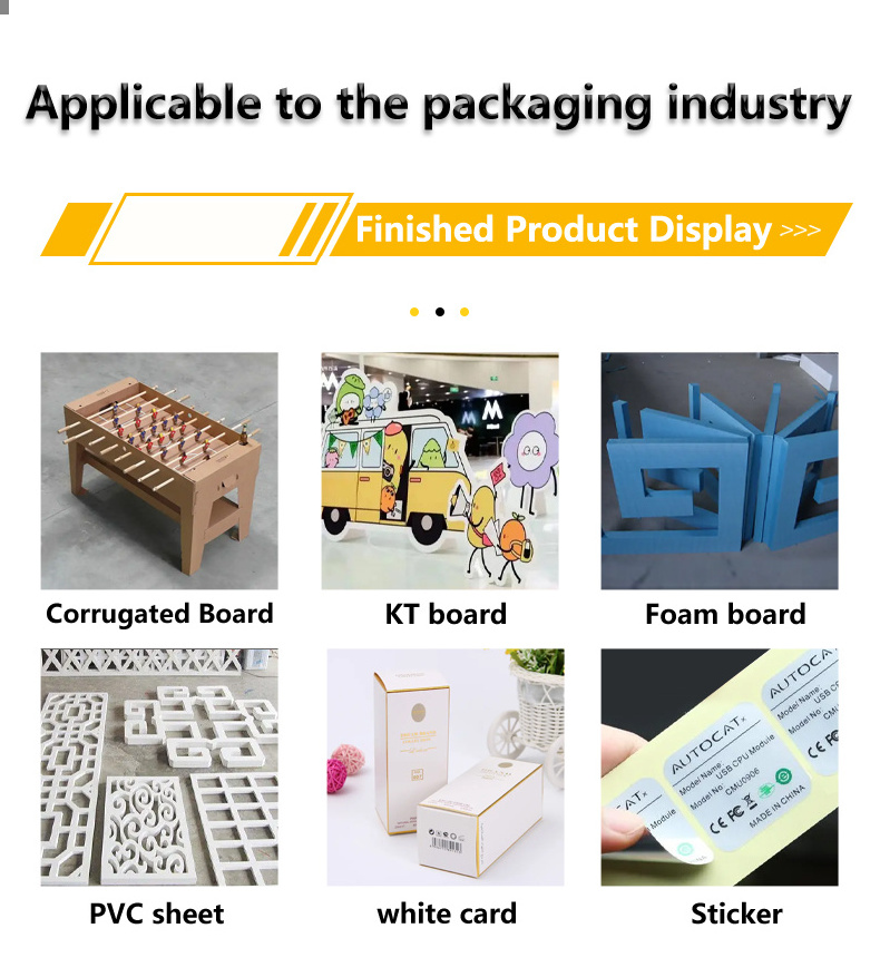 RUK computer control cnc cutting paper box machine corrugated box die cutting machine automatic for box carton