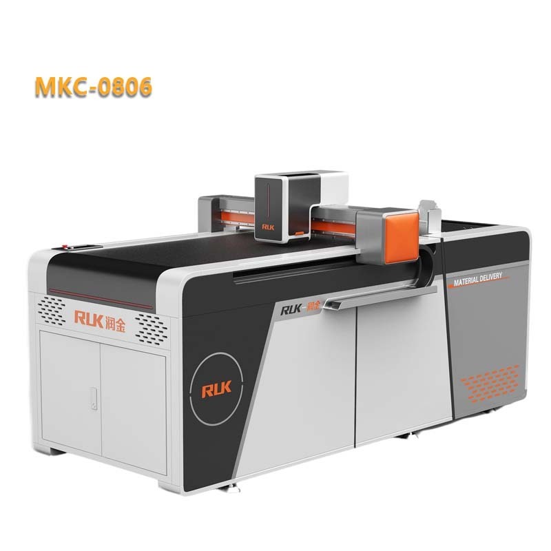 RUK MKC digital die cutter carton box flatbed cutter cutting machine cardboard cutting machine