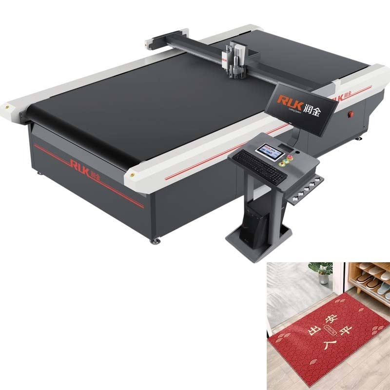 carpet making machine door mat cutting machine oscillating tool cutting plotter