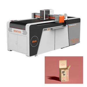 RUK MKC digital die cutter carton box flatbed cutter cutting machine cardboard cutting machine