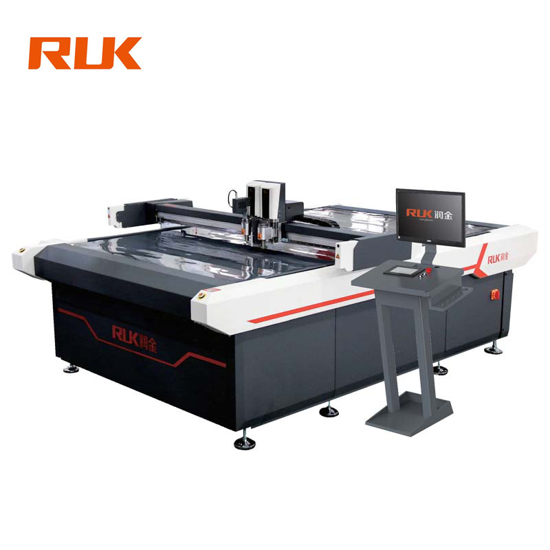 RUK computer control cnc cutting paper box machine corrugated box die cutting machine automatic for box carton