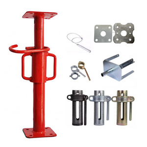 Scaffolding galvanized adjustable steel props jack adjustable steel prop steel prop 6m