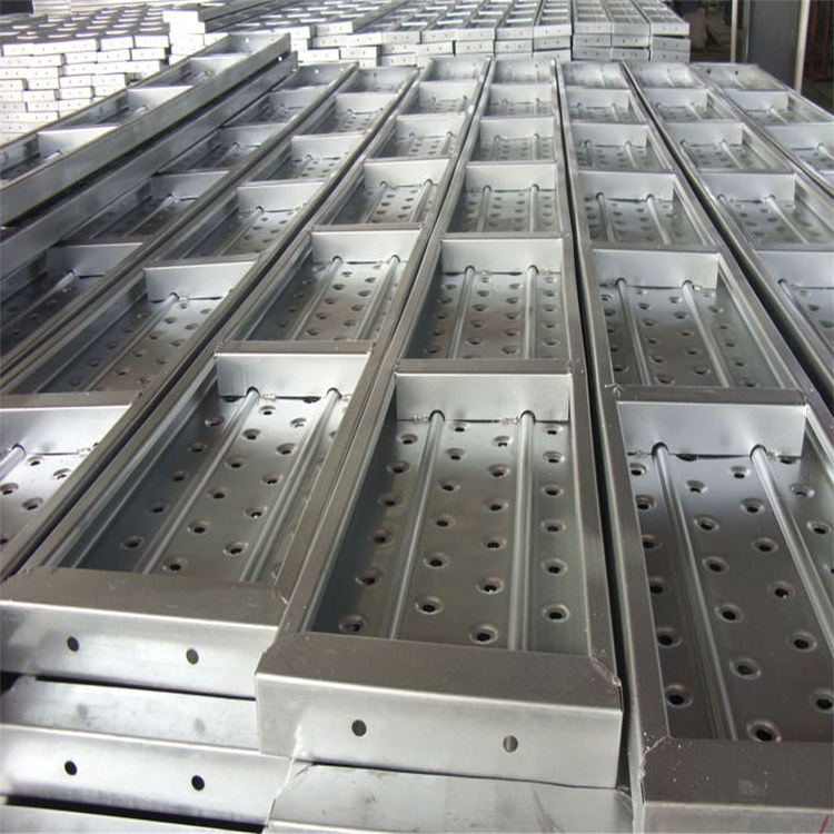 Hot Selling Galvanized Scaffold Metal Planks Steel Plank Walk boards for Construction