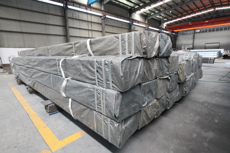 Square tube 40x80 galvanized rectangular hollow section steel pipe galvanized rectangular pipe