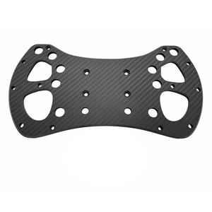 RJX Custom 100% Carbon Fiber Sim Racing Steering Wheel Plate