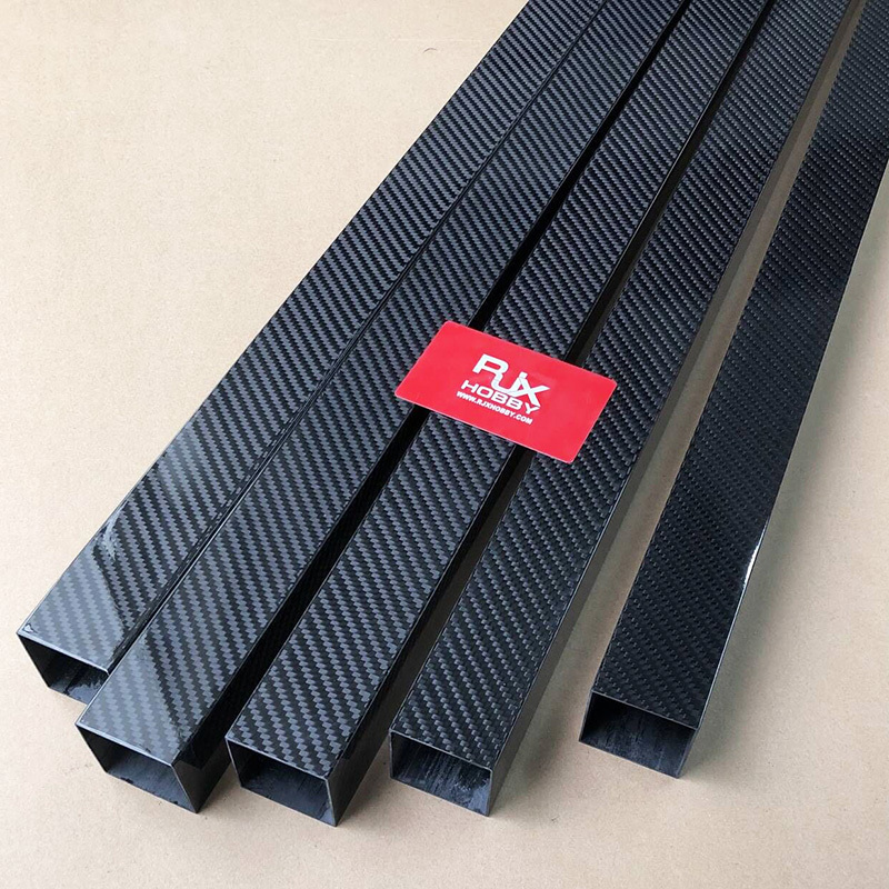 RJXHOBBY high strength carbon fibre tube hexagonal rectangular octagon square carbon fiber tube