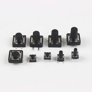 tact switch 6x6 2 pin dip tactile push button smd micro switch tact switches for electronic devices