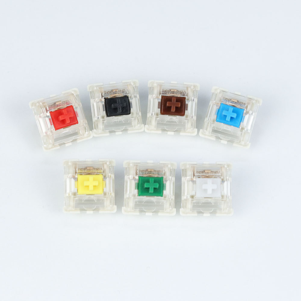 Gateron KS-9 KS 9 Yellow Green Clear Red Black Brown Blue 3pin Switches For MX Mechanical Keyboard SMD LED