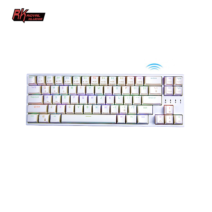 Royal Kludge rk871 rk68 plus rk gamer rgb hotswap 3 mode pc computer gaming usb mini 68 key mechanical keyboard