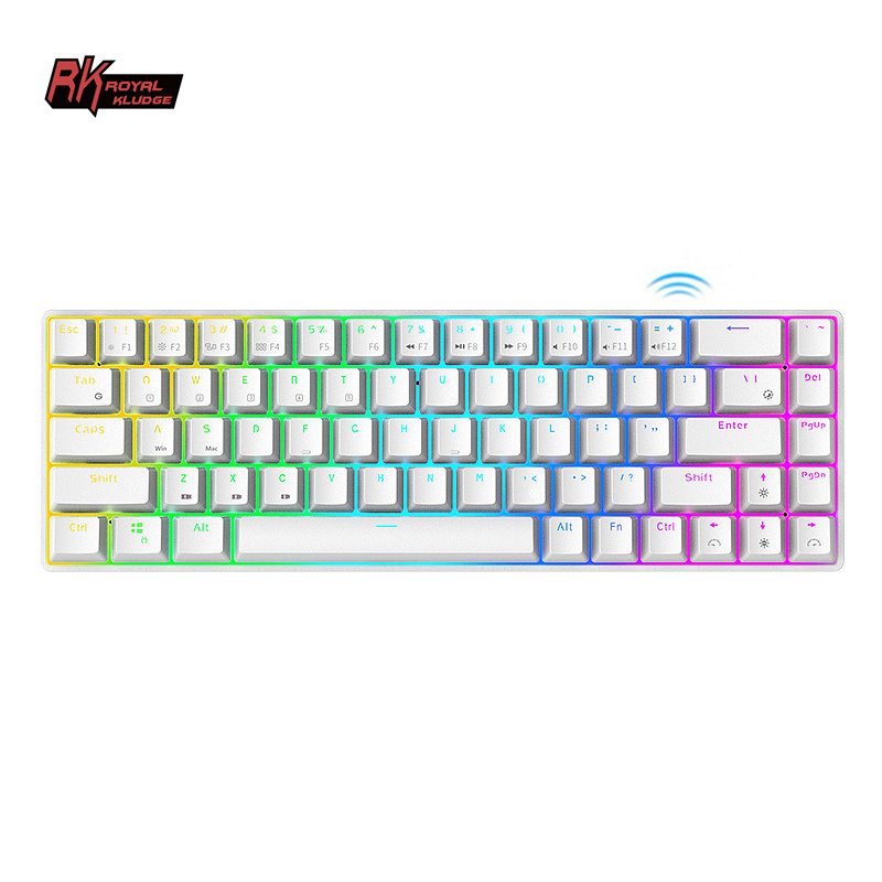 CK98 fone raton teclado midi usb gamer Royal Kludge RK68 RK855 mecnico mechanical tastatur keyboard gaming steelseries switch