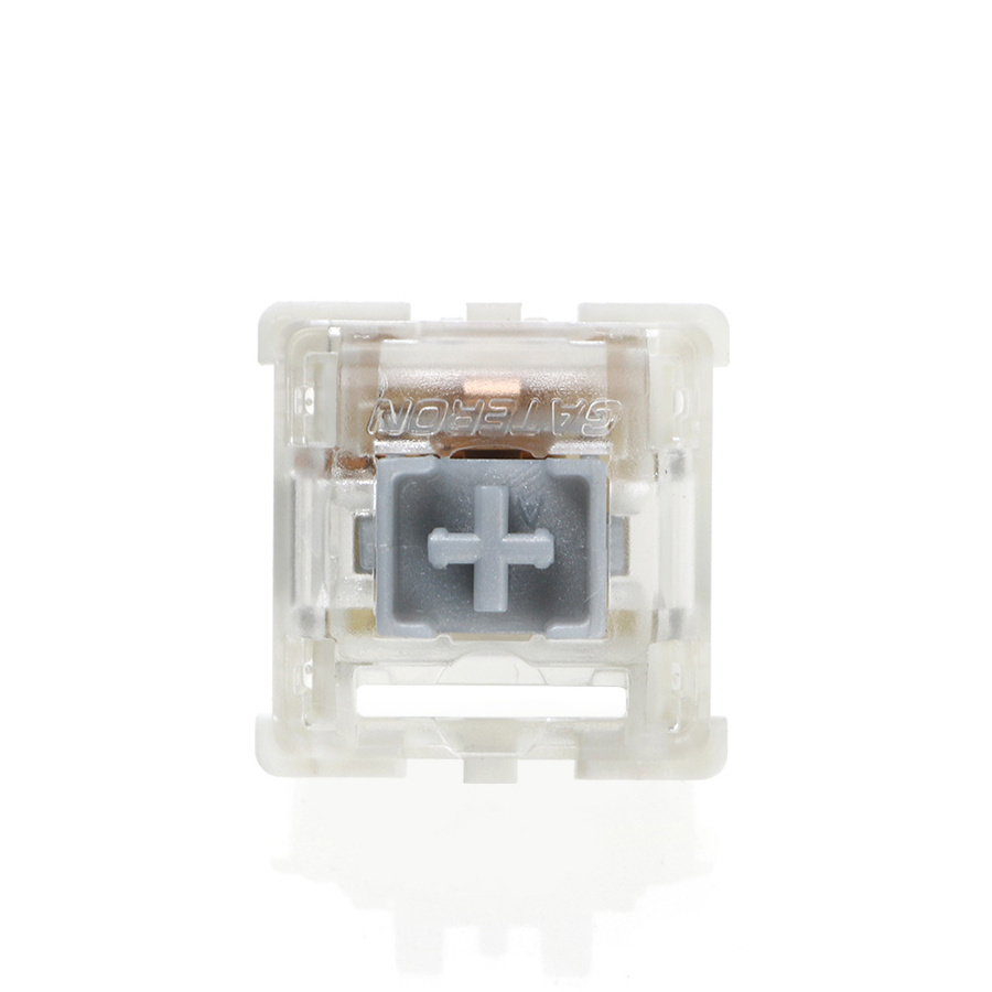 Gateron SMD Silver Pro Switch with Factory Lubrication 3pins For Mechanical Gaming Keyboard