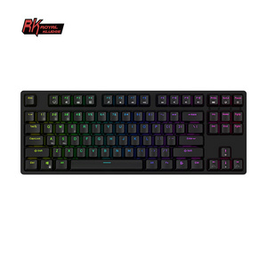 Royal Kludge RK87 Usb Led Ergonomic PC Rgb Clavier Gamer 2.4G Tkl 87 Keys Mechanical Gaming Keyboard