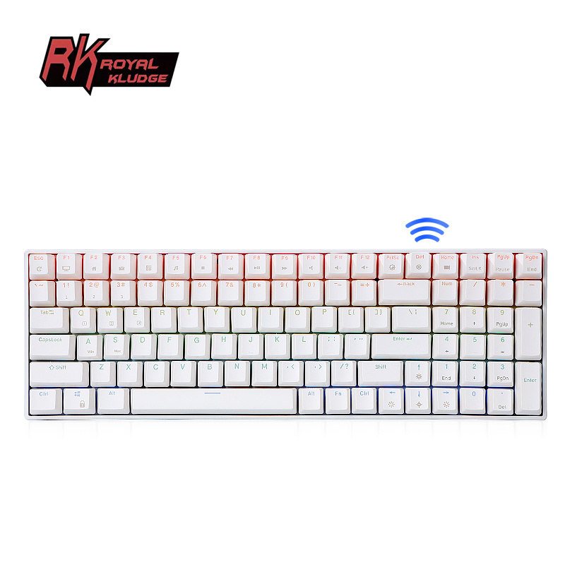 Royal Kludge RK100 rgb colorful key board for phone pc laptop mechanical gaming keyboard keyboarf rk 100 hotswap gamer keyboard