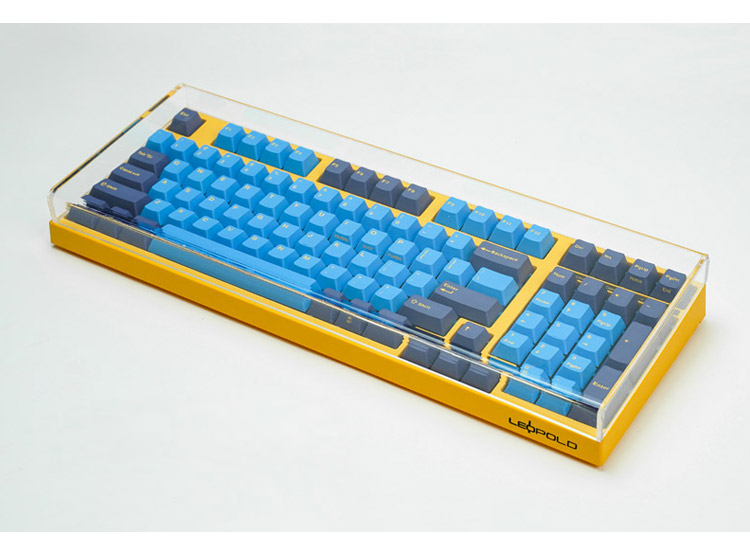 Mechanical keyboard dust cover acrylic shell 68 keys 87 keys computer keyboard transparent protective cover 60%