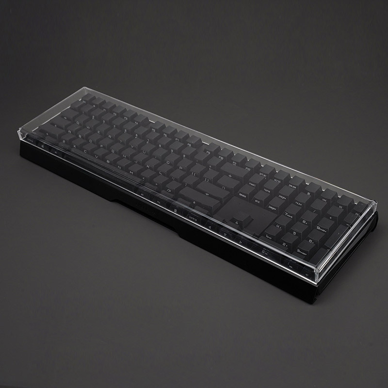 Mechanical keyboard dust cover acrylic shell 68 keys 87 keys computer keyboard transparent protective cover 60%