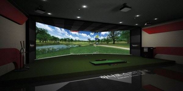 Indoor Swing Dr.II -B ( for Screen Golf Simulator )