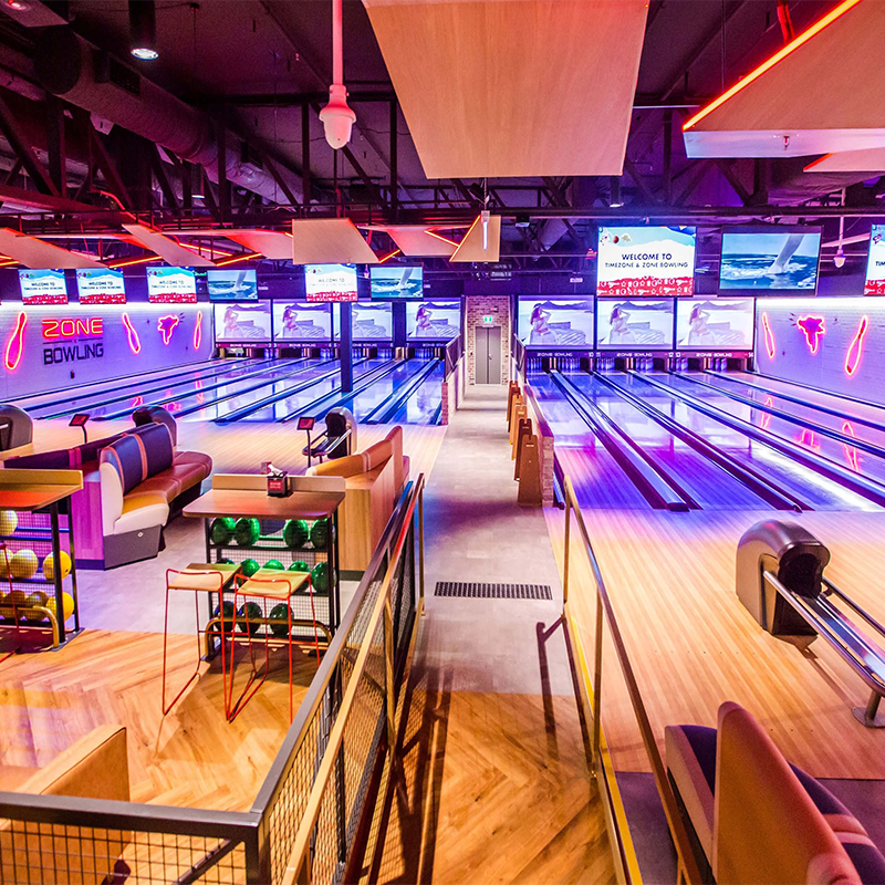 indoor High End Design Recreation Center Bowling Lanes Complete Adult And Children Bowling Arena