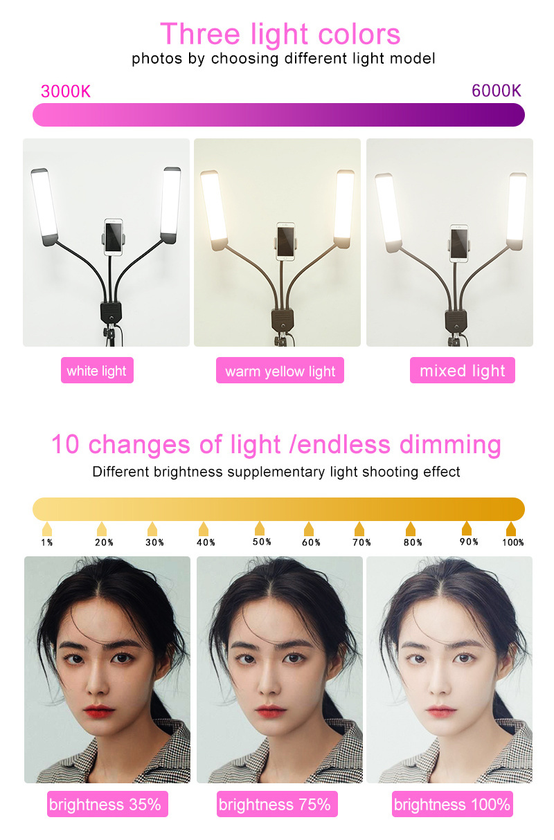 Clearance sale 288 pieces led bulbs ring light with tripod stand for Makeup Live Stream Led Ringlight Lamp for YouTube Video