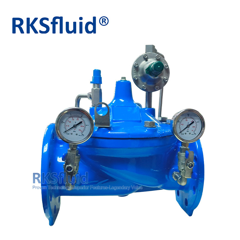 3 inch Hydraulic Pressure Reducing Valve Ductile Iron Pressure Relief Valve for Water System