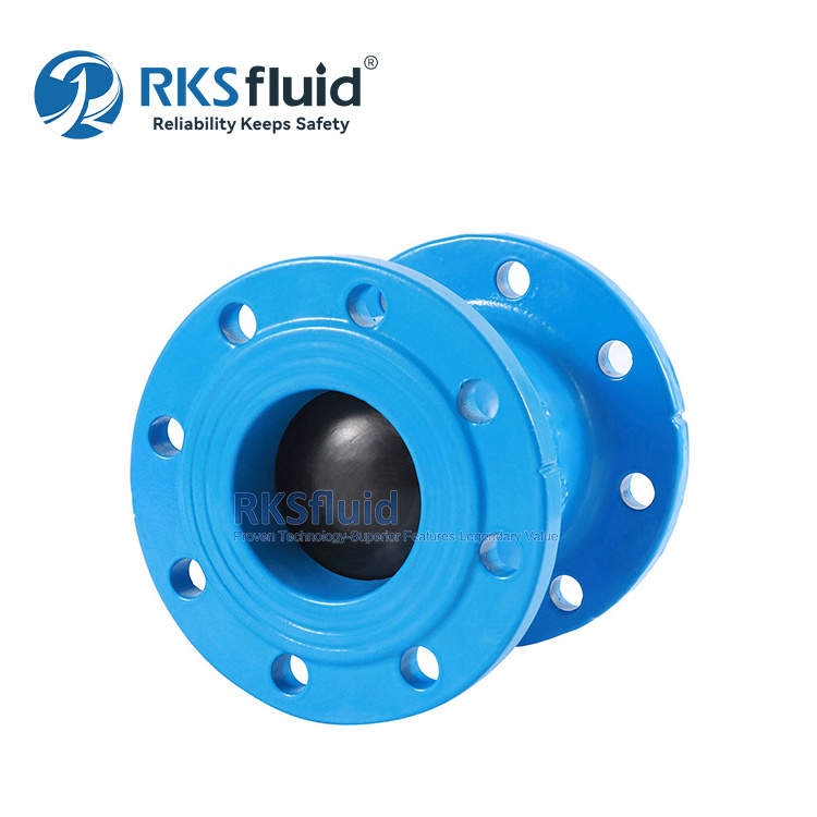 Manufacturer Cast Ductile Iron Flanged End Silent Check Valve DN50 for Water Treatment