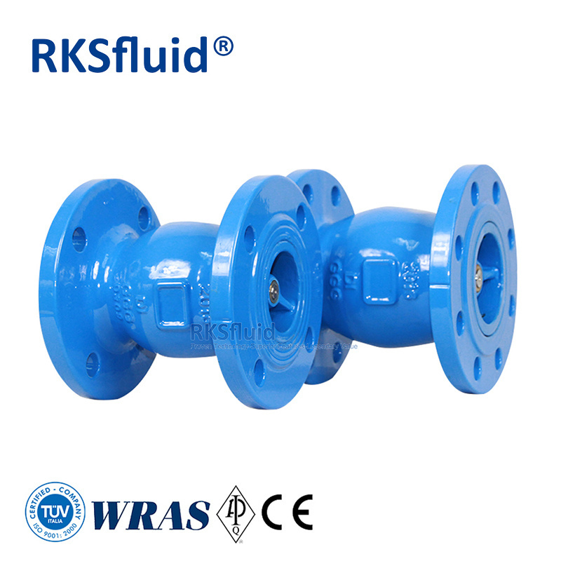 RKSfluid chinese wholesale non return valve cast Iron 16 inch flange silent check valve manufacturer price