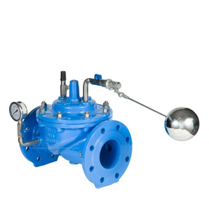 China factory wholesale remote control floating valve cast iron body ductile iron hydraulic float valve with actuator