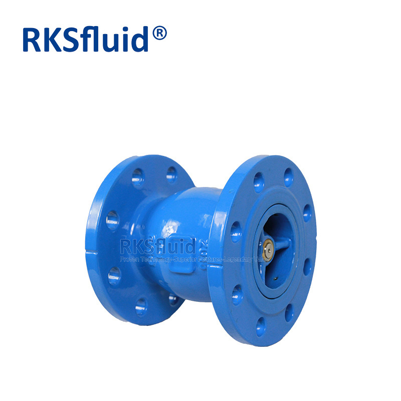 RKSfluid chinese wholesale non return valve cast Iron 16 inch flange silent check valve manufacturer price