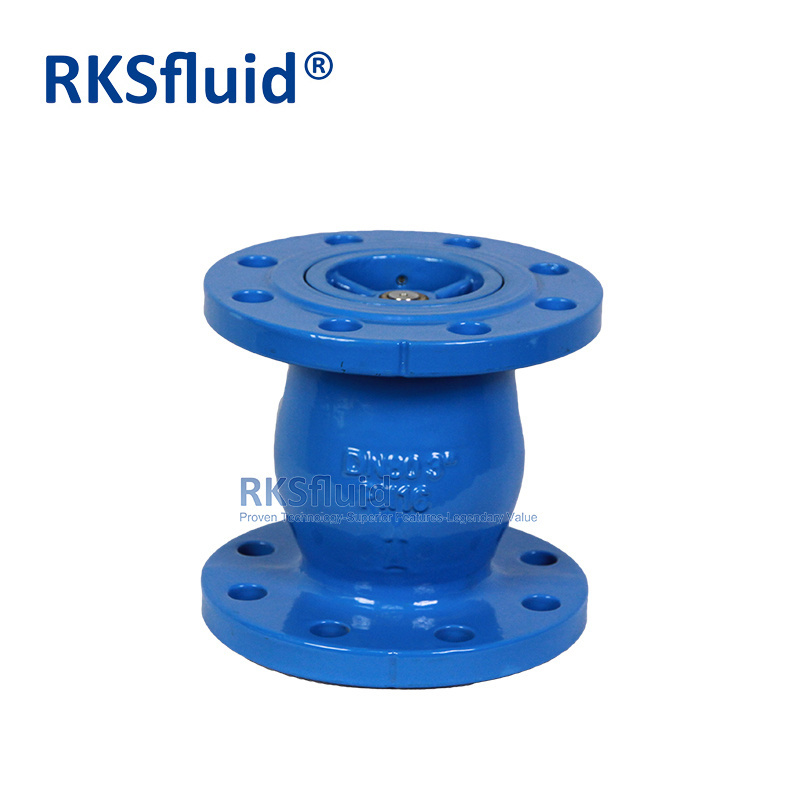 RKSfluid chinese wholesale non return valve cast Iron 16 inch flange silent check valve manufacturer price