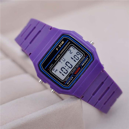 Hot Selling Ultra-Thin Luminous Digital Sports Watch Multifunctional Alarm Clock for Children Wholesale Electronic Watch