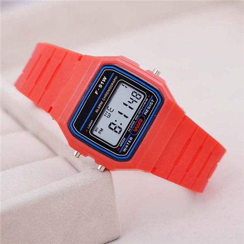 Hot Selling Ultra-Thin Luminous Digital Sports Watch Multifunctional Alarm Clock for Children Wholesale Electronic Watch