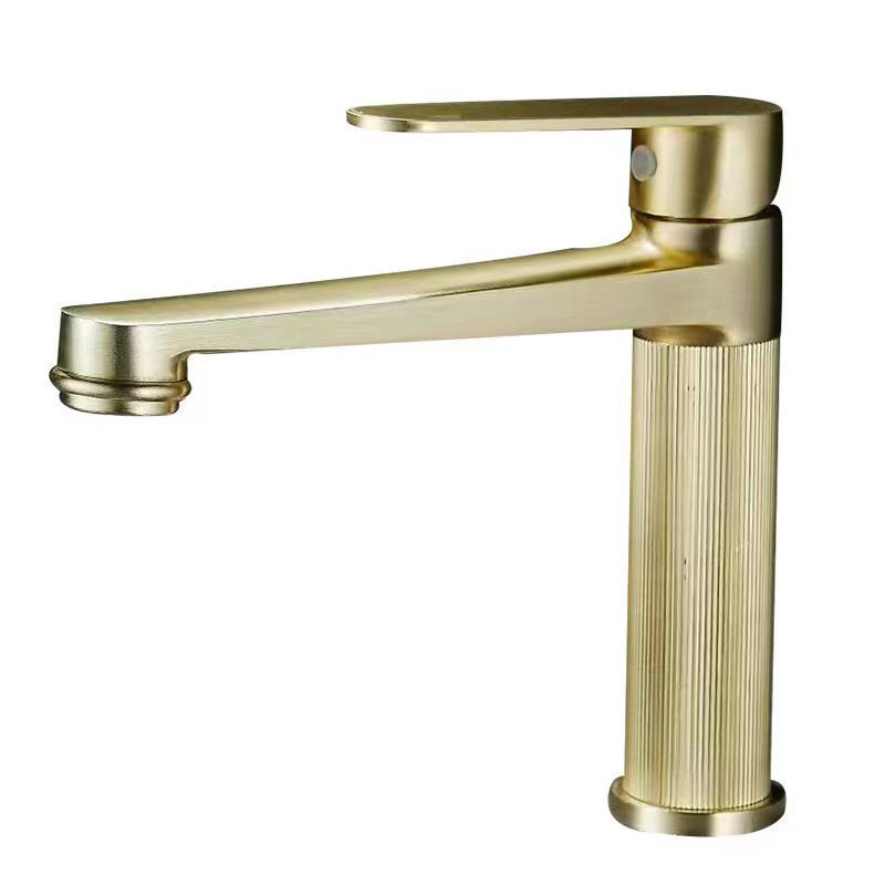 Toilet Tap Bathroom Mixer Water brass faucet  Brushed Gold Brass Basin Faucet