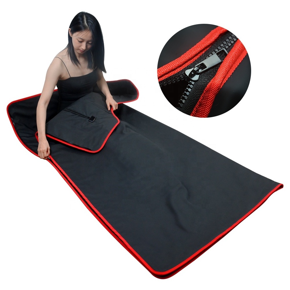 Reliable infrared body wrap sauna blanket red light therapy infered sauna blanket for weight loss and detox