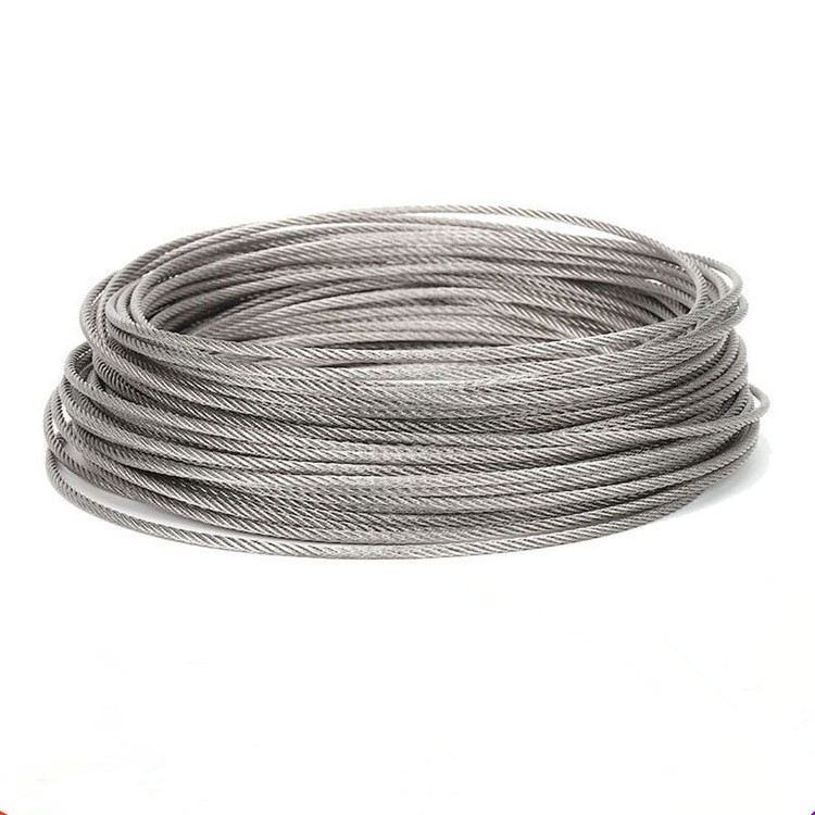 316 7x19 2mm stainless steel wire rope