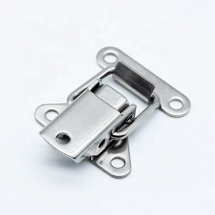 Free Sample J500 Heavy Duty Adjustable Clasp Spring Loaded toggle Latch with hook