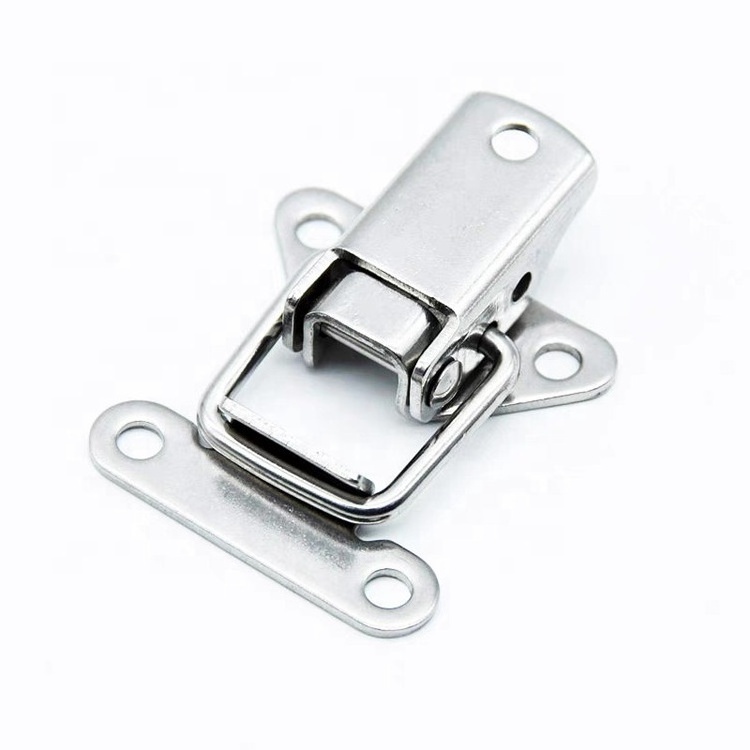 Free Sample J500 Heavy Duty Adjustable Clasp Spring Loaded toggle Latch with hook