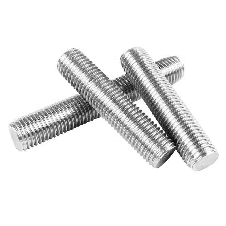 Factory price stainless steel All Thread Threaded Rod Bar double ends studs bolt