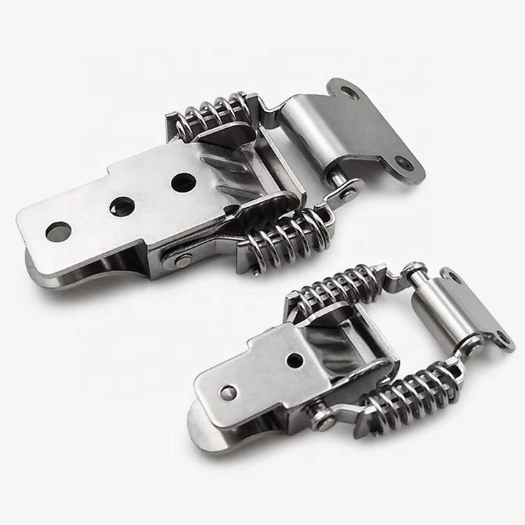 Cheap J108 Toolbox hardware stainless steel hasp lock spring claw toggle latch catch