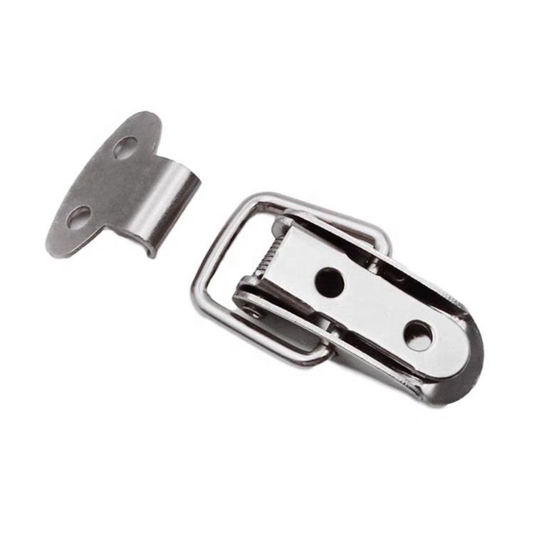 Factory Wholesale J117 Spring Loaded Toggle Latch Hasp Boxes Lock Buckle for Cabinet